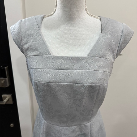 ANTONIO MELANI Gray Midi Dress Size 6 Semi Formal Business Casual Professional - Picture 8 of 8